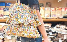 【作り方・レシピ付き】フリルトートバッグ