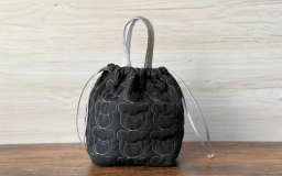 【作り方・レシピ付き】キルティングで作る巾着バッグ