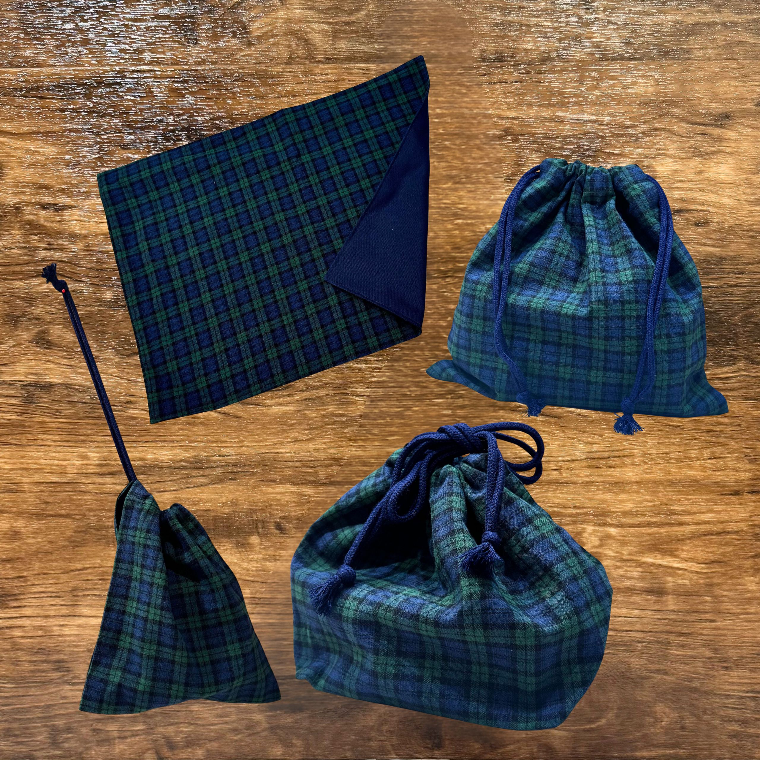 給食袋、お弁当袋、コップ袋、ランチョンマット