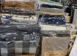 月に一度のハギレセールの日