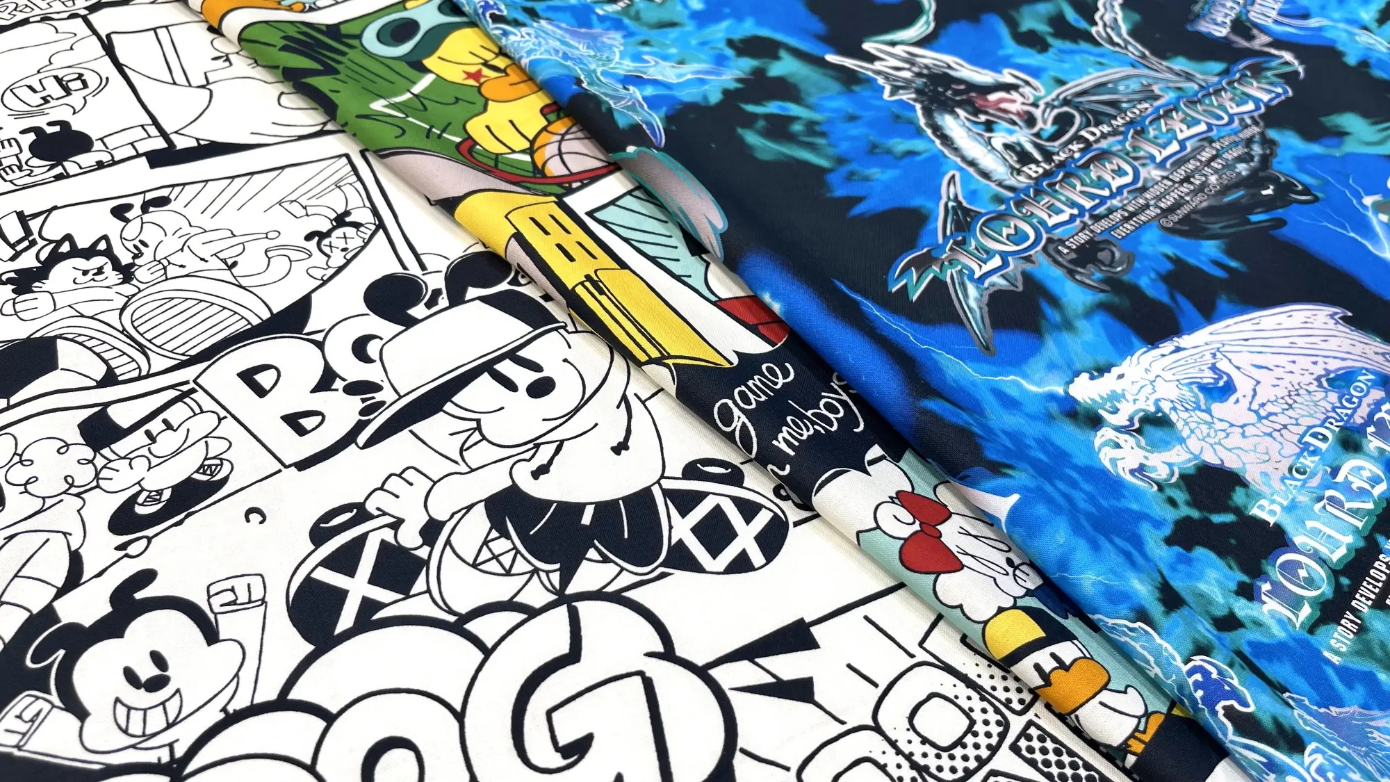 ＼あのキャラクターたちの生地が発売決定！／