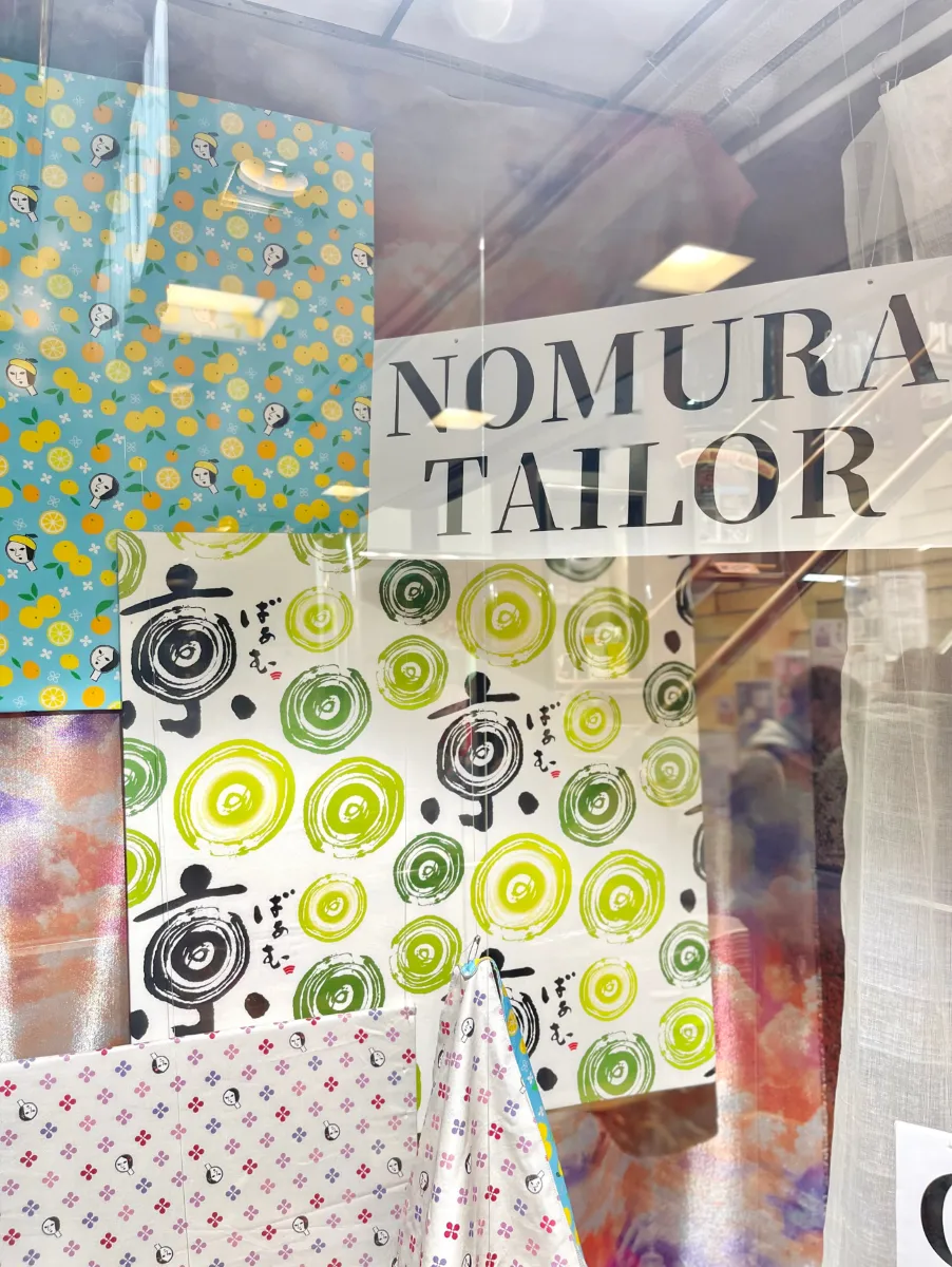 《2026年1月》ノムラテーラーコラボ生地特別ディスプレイ展開中！