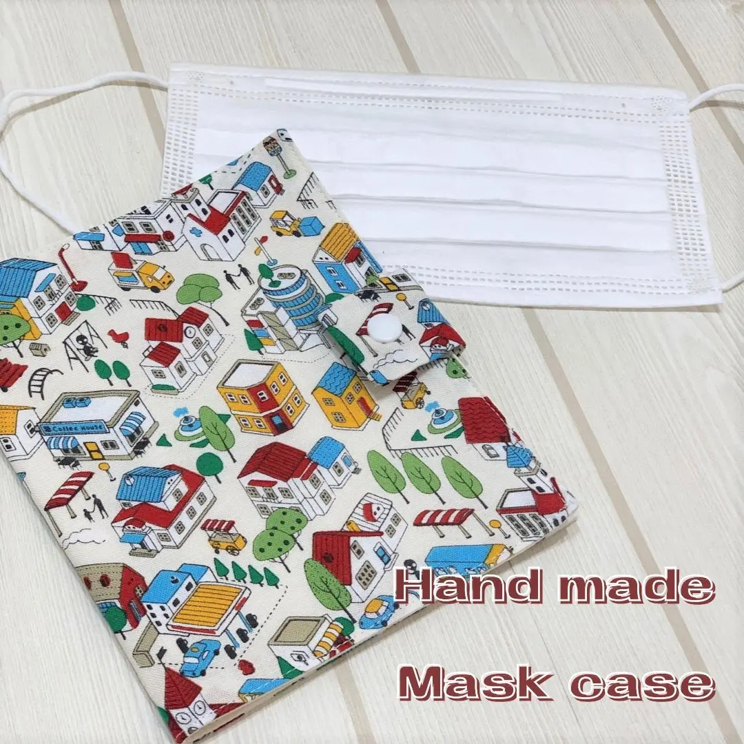 【作り方・レシピ付き】シーチングプリントでつくるマスクケース