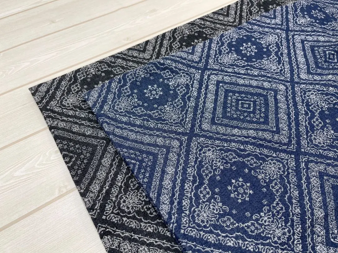 【新商品】良いとこどり！ジャガードダンガリー生地