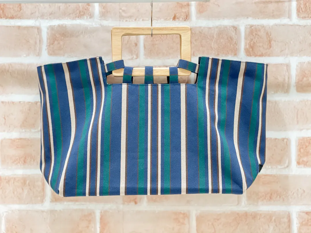 【作り方・レシピ付き】持ち手を楽しむトートバッグ