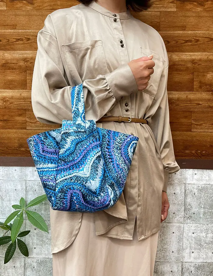 【作り方・レシピ付き】ワンハンドルバッグ