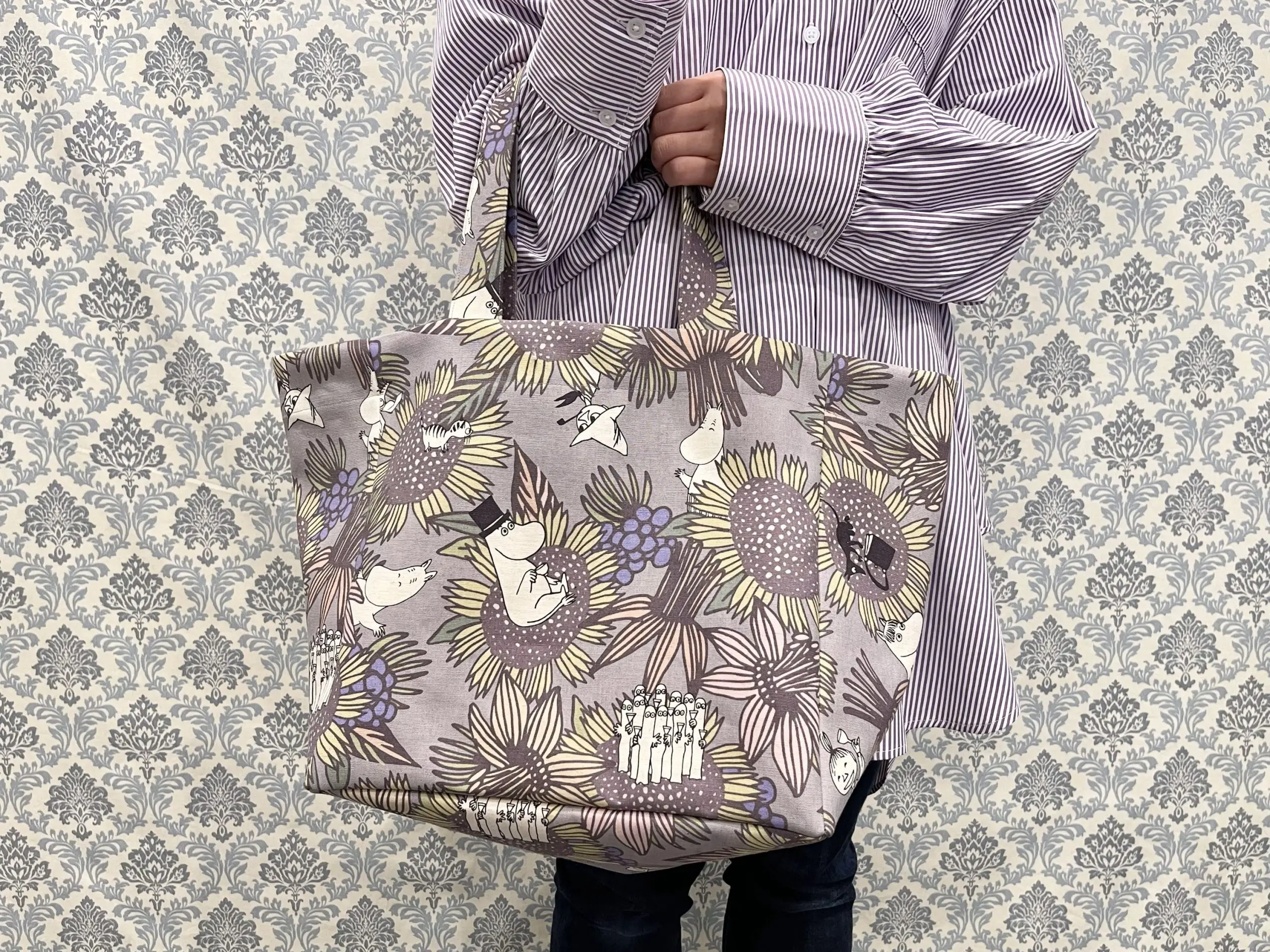 【作り方・レシピ付き】マチ付きトートバッグ