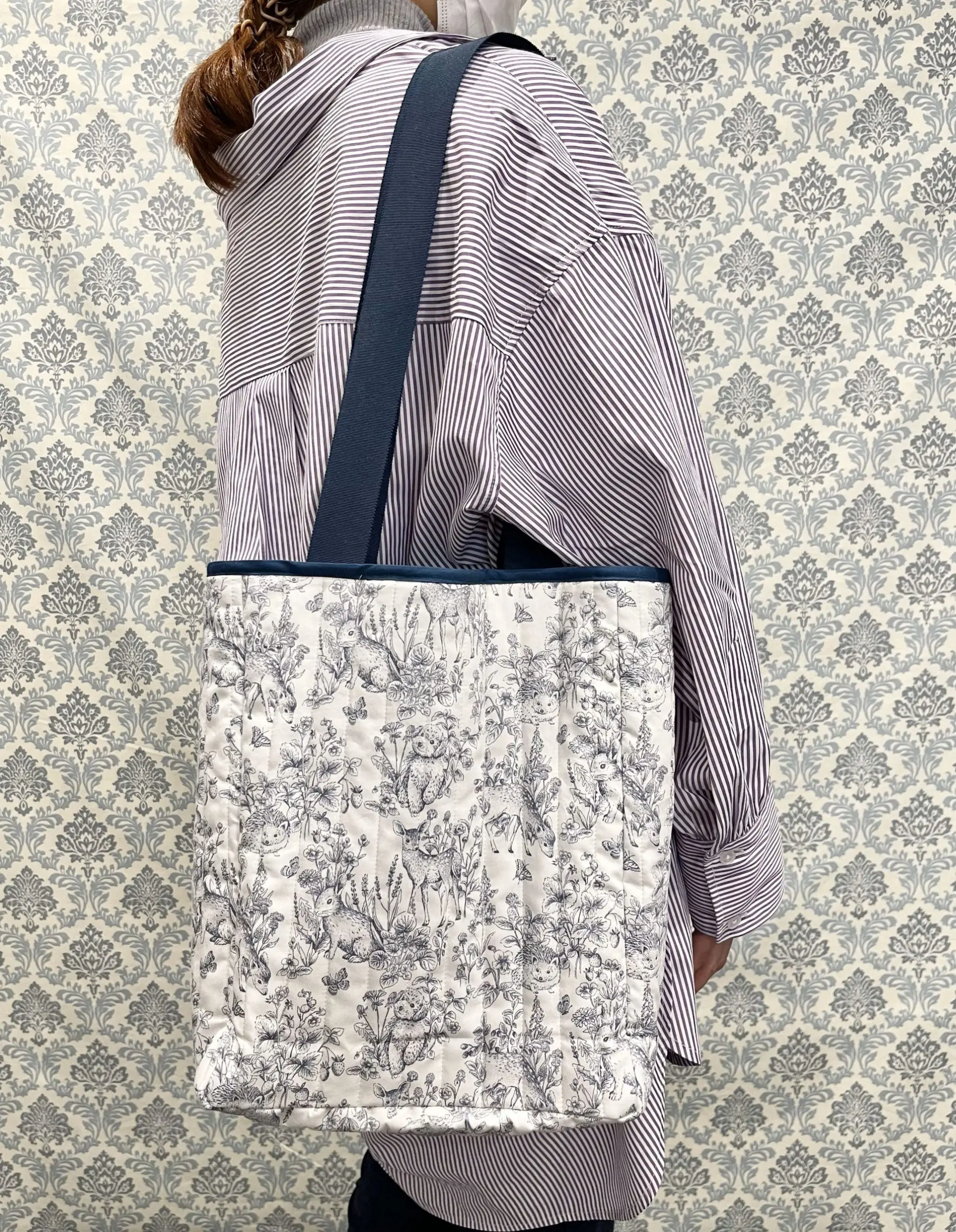 【作り方・レシピ付き】キルトショルダーバッグ