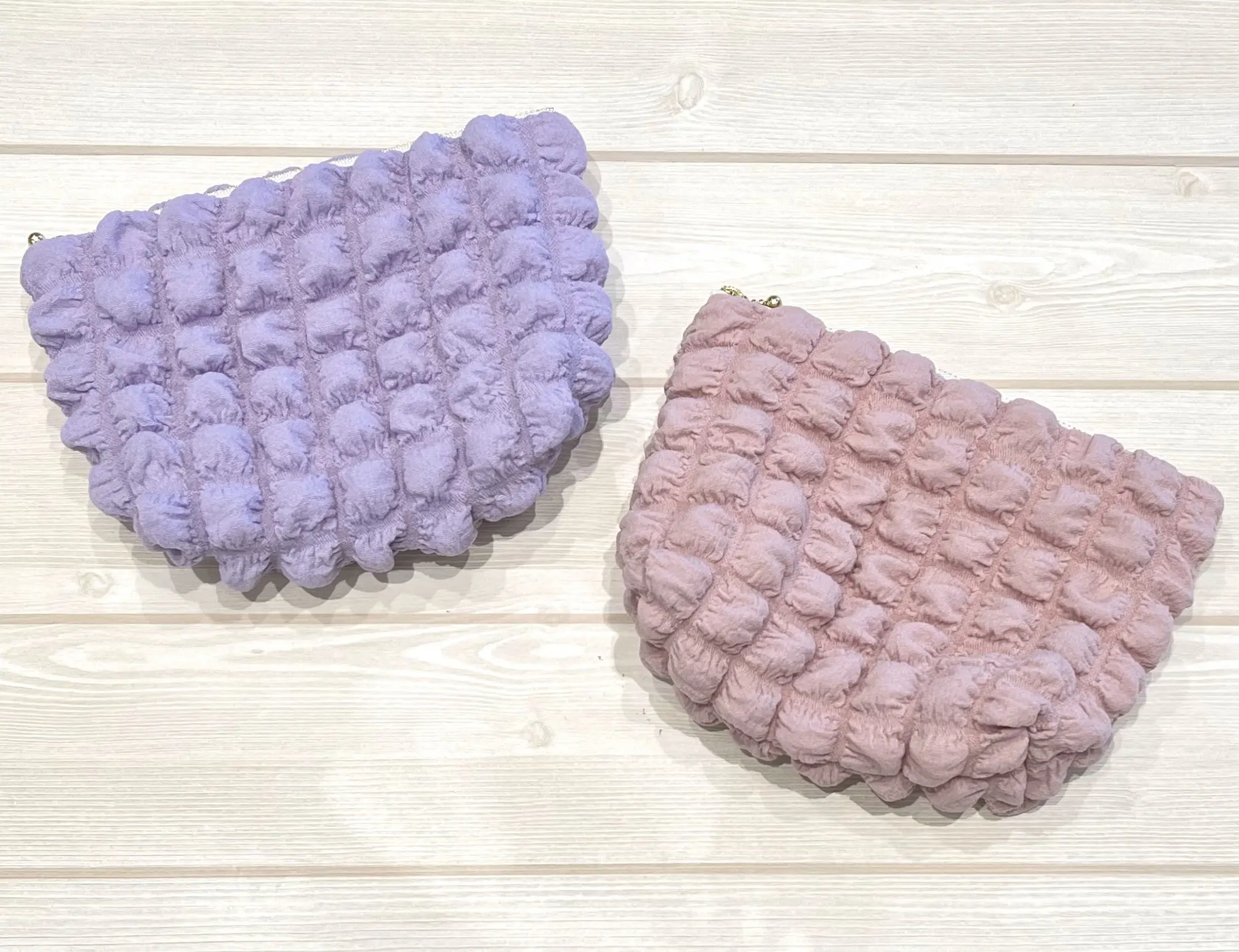 【作り方・レシピ付き】ポコポコポップコーンのふんわりポーチ