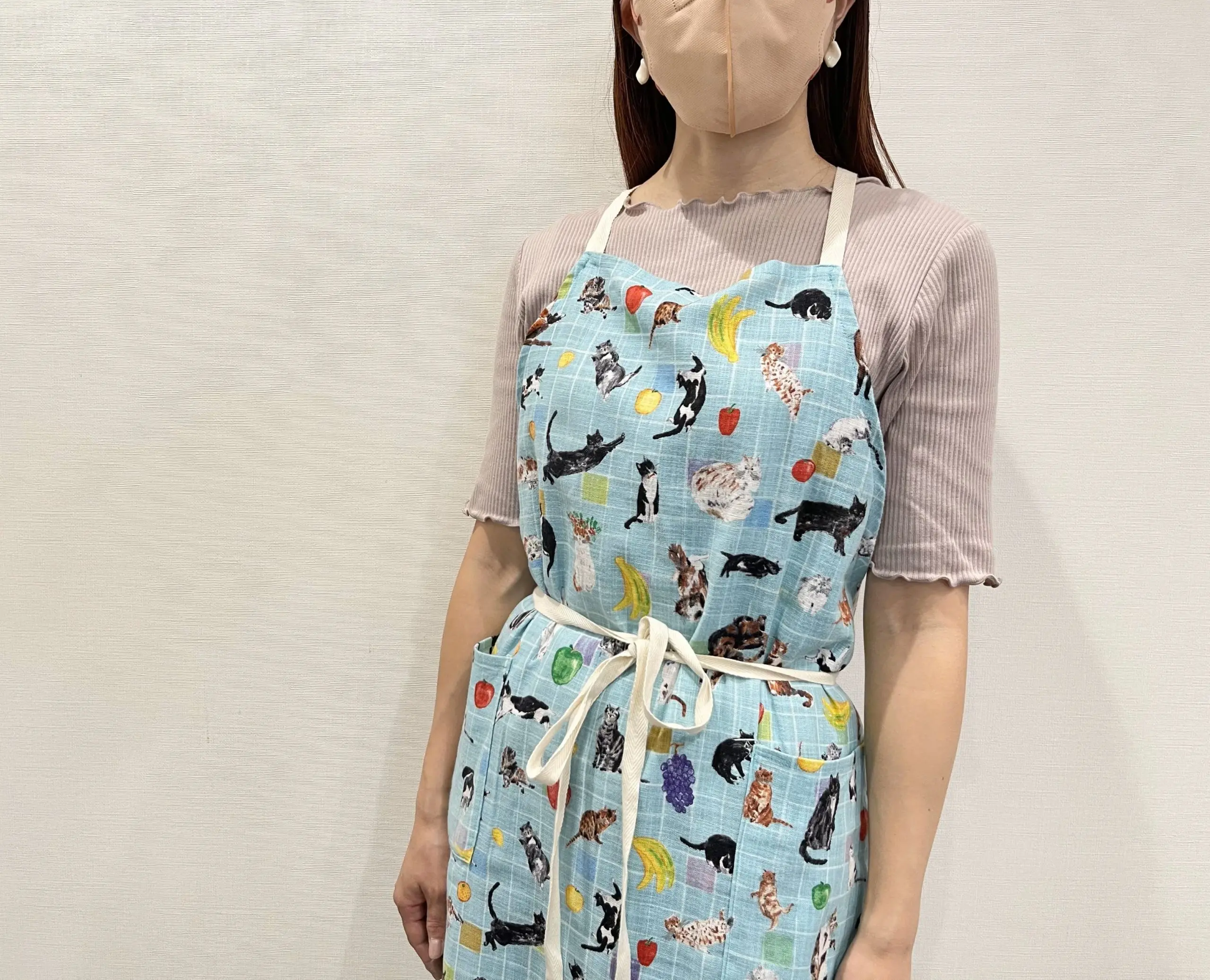 【作り方・レシピ付き】大人用エプロン