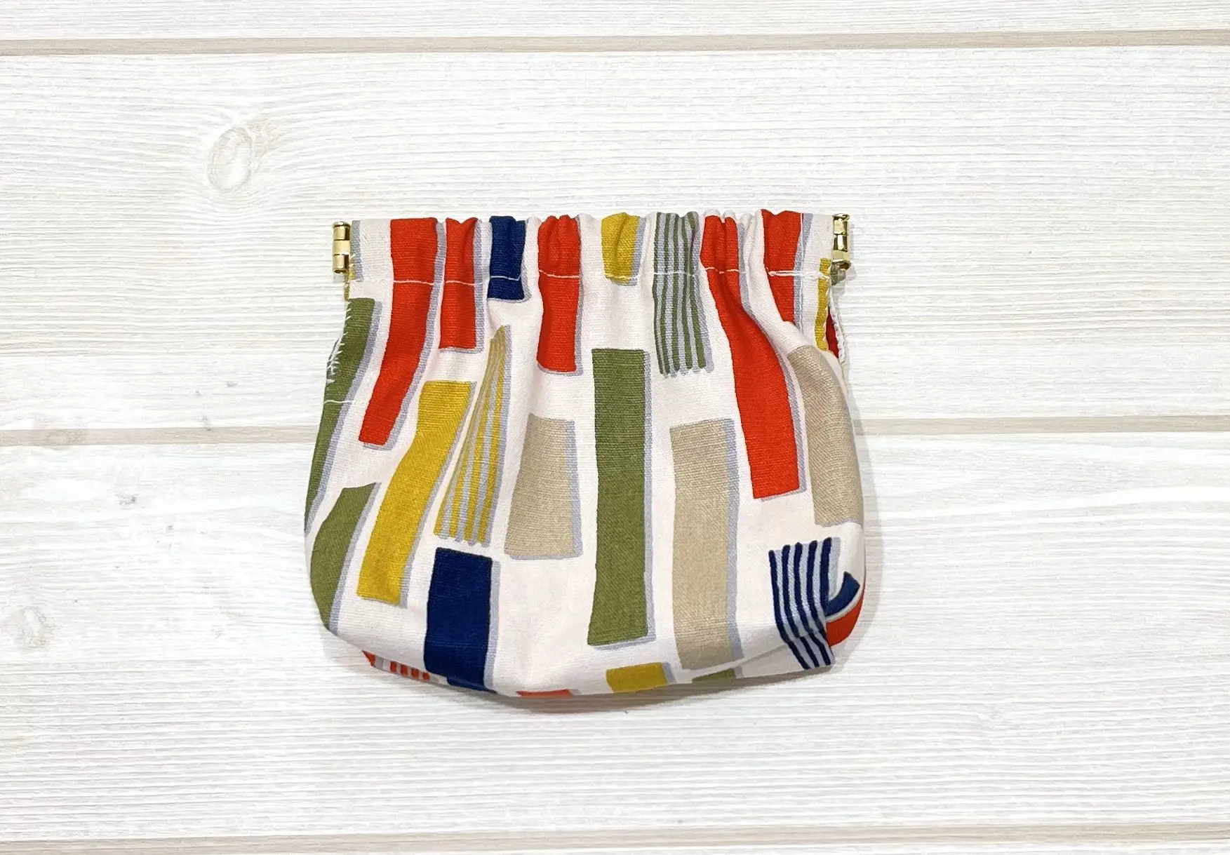 【作り方・レシピ付き】バネ口ポーチ