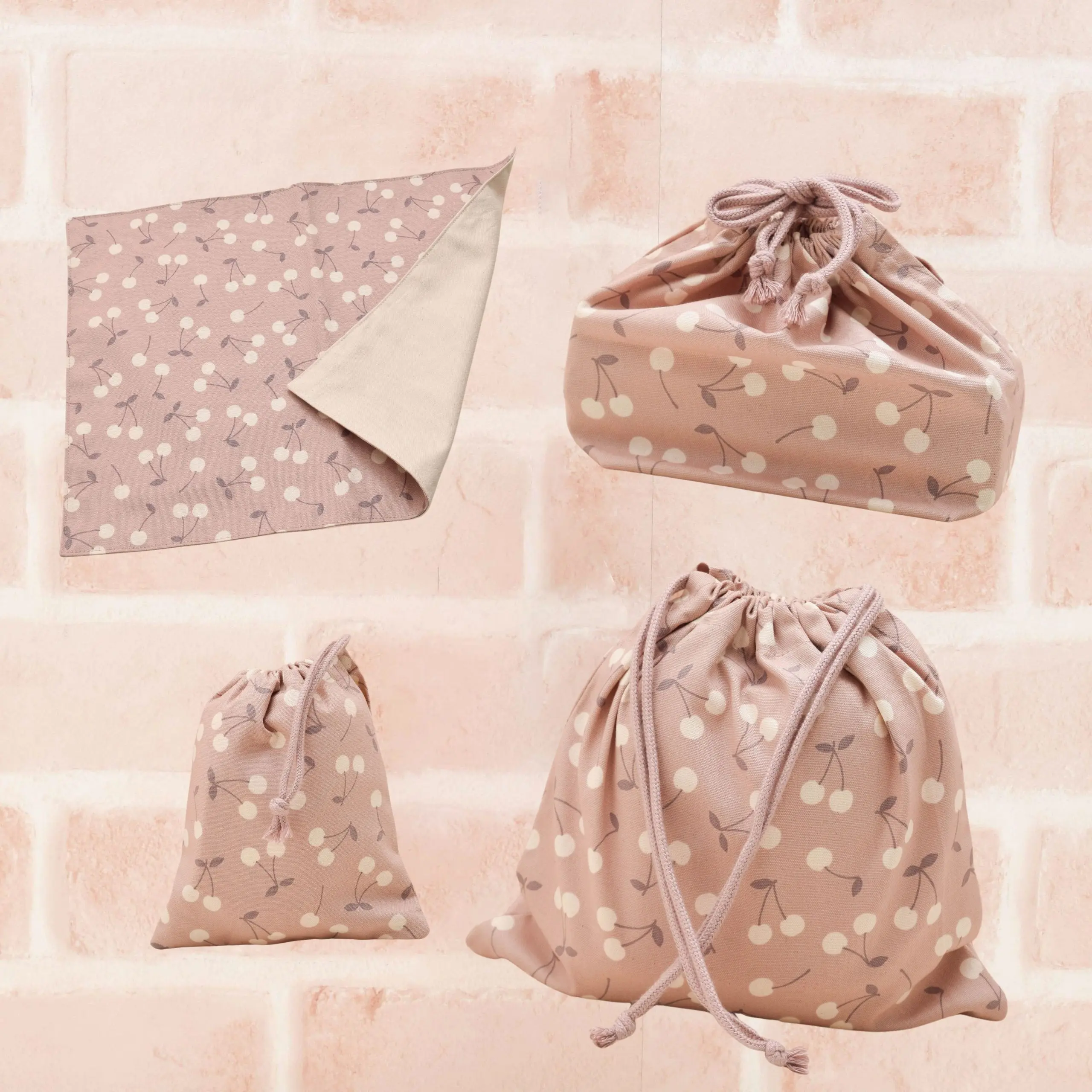 給食袋、お弁当袋、コップ袋、ランチョンマット