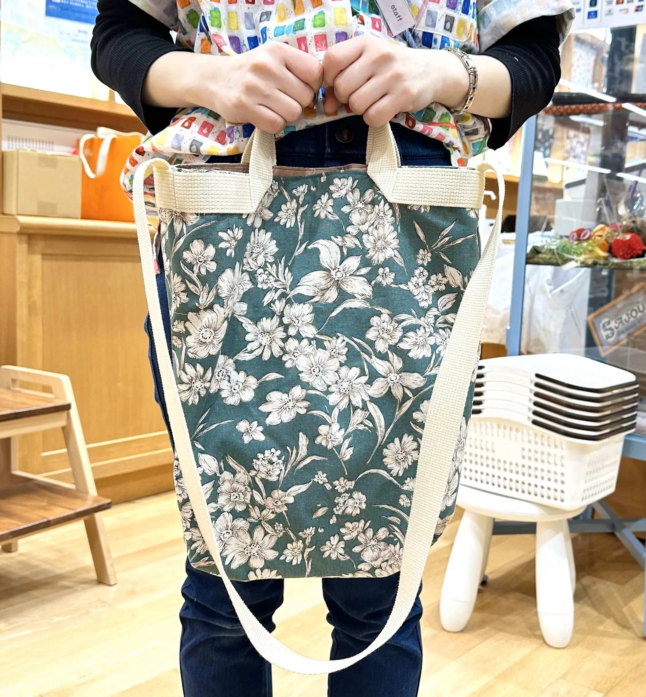 【作り方・レシピ付き】トートにもなる 2wayショルダーバッグ