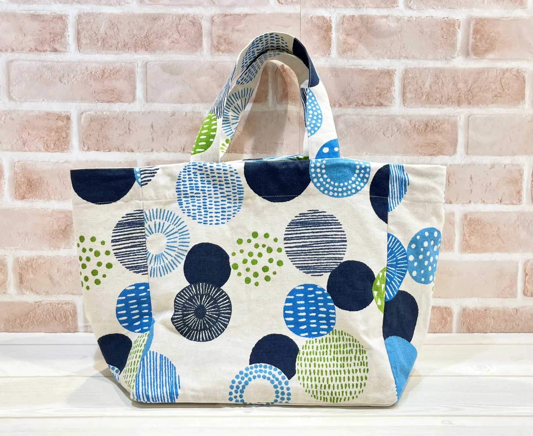 【作り方・レシピ付き】マチ付きトートバッグ