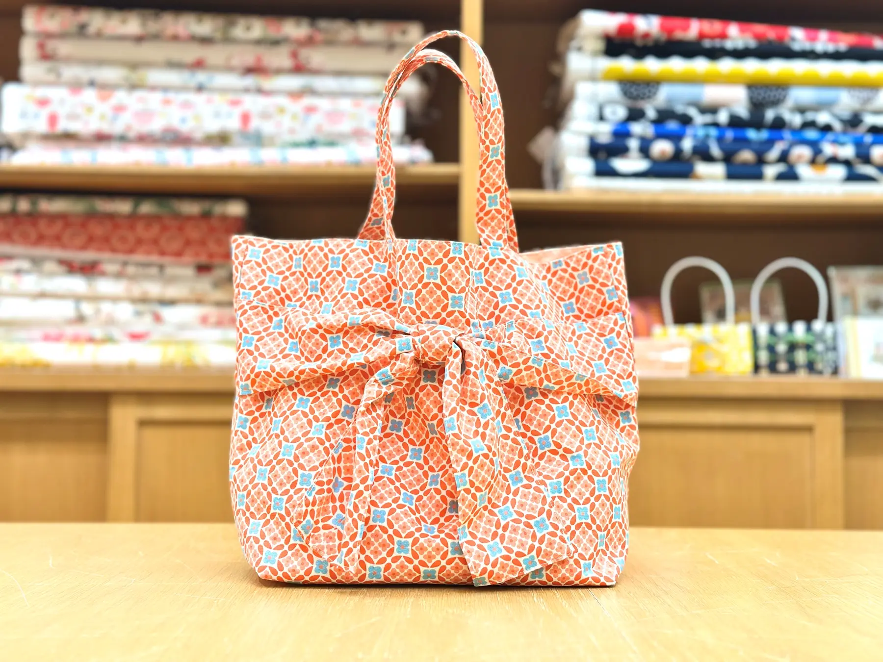 【作り方・レシピ付き】リボンバッグ