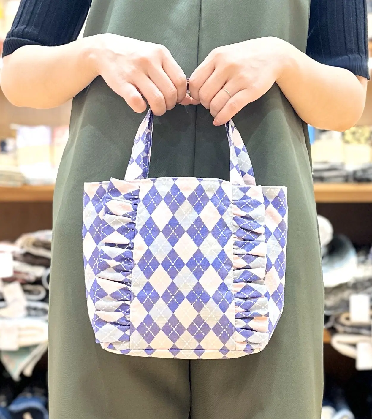 【作り方・レシピ付き】フリルミニトートバッグ