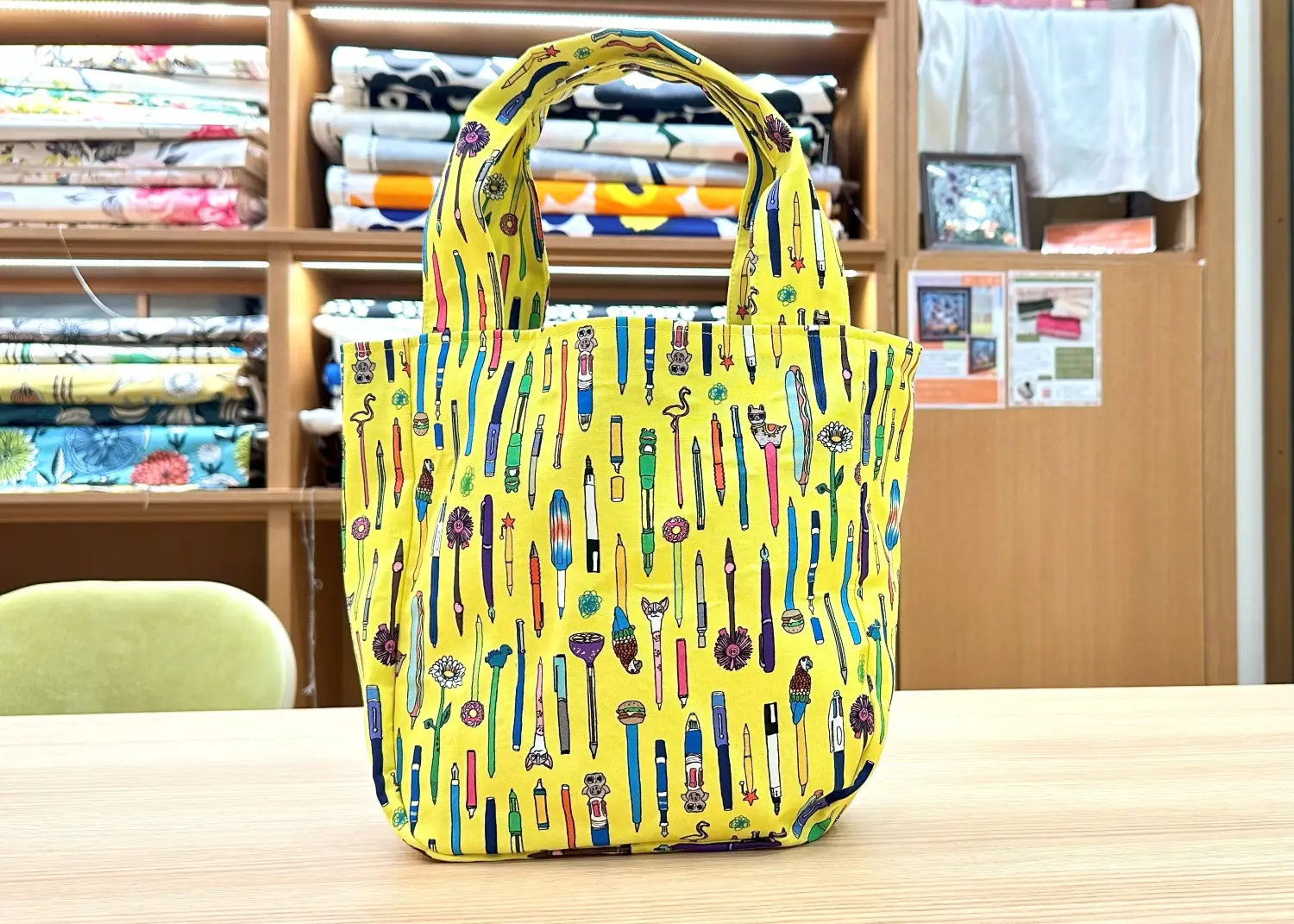 【作り方・レシピ付き】ラウンドトートバッグ