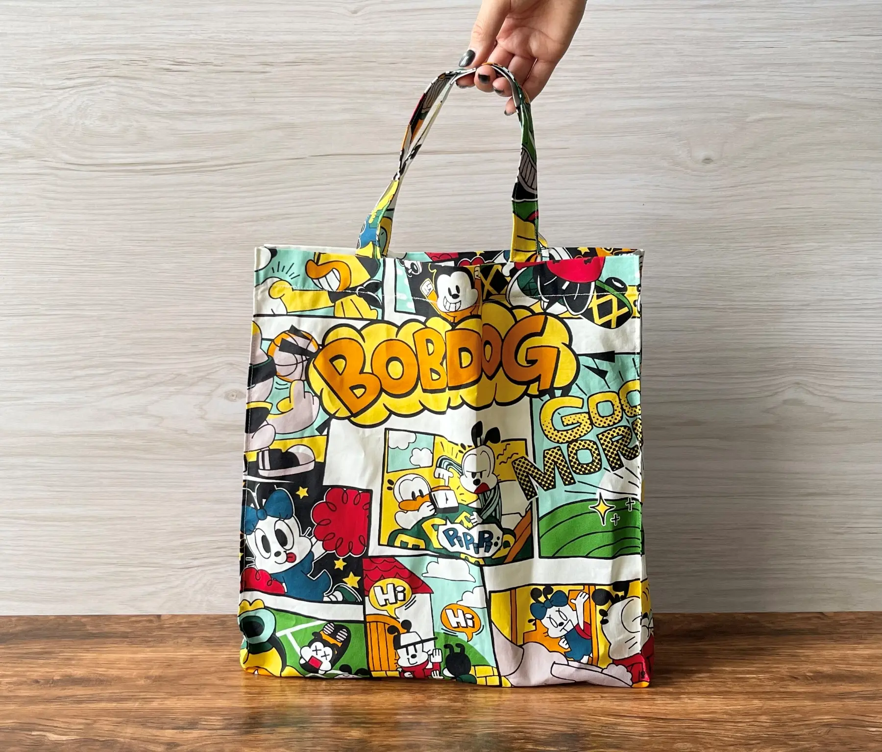 【作り方・レシピ付き】スクエアエコバッグ