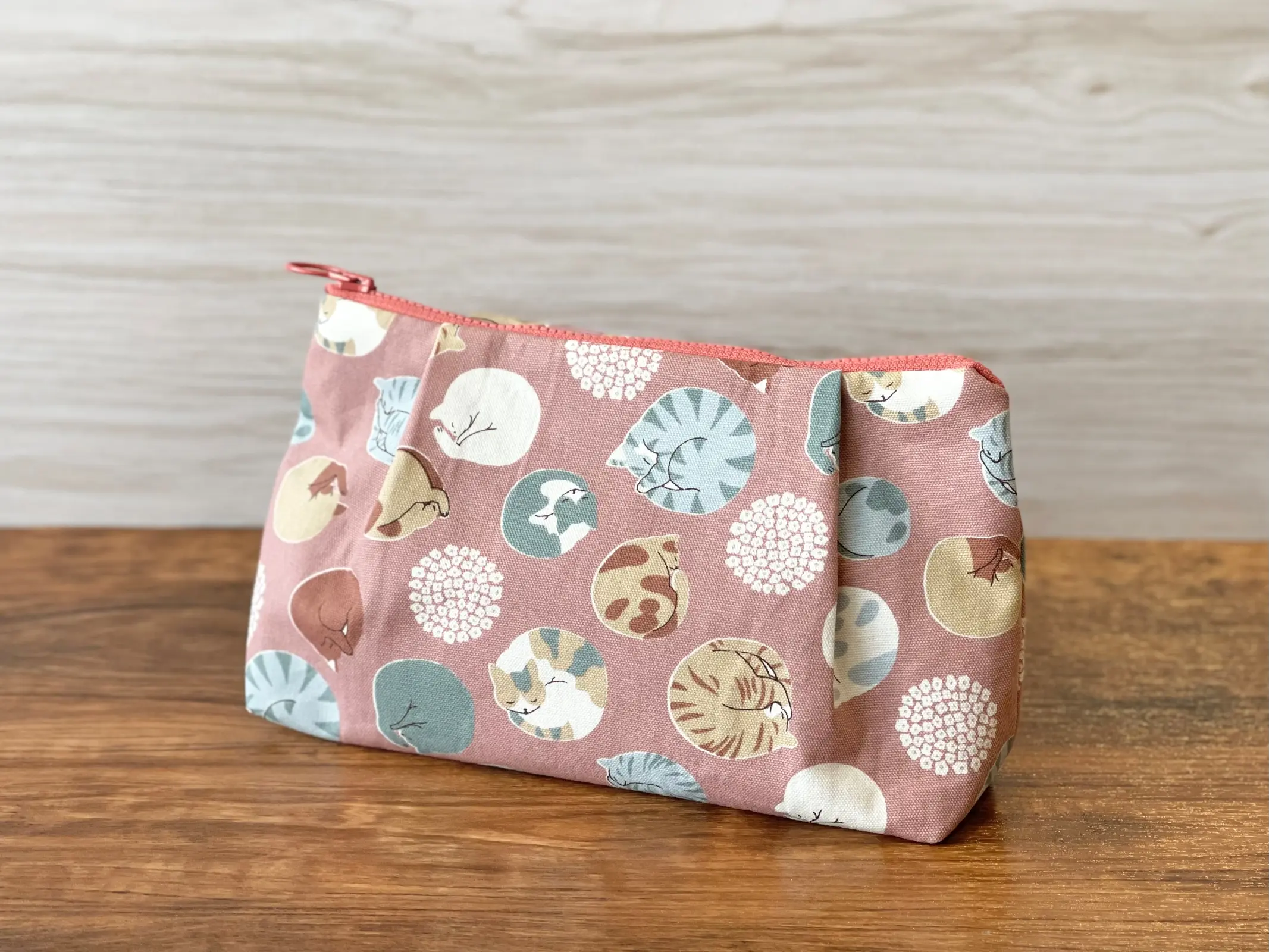 【作り方・レシピ付き】タックポーチ（小）