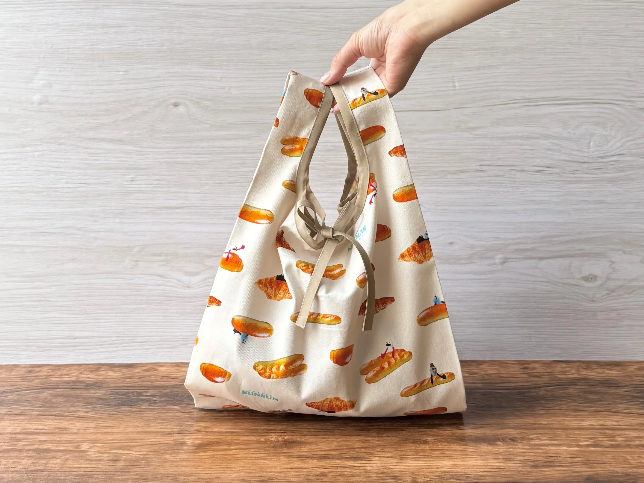 【作り方・レシピ付き】フラットエコバッグ