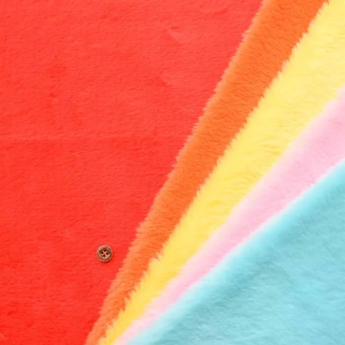 アクリルボア生地　無地