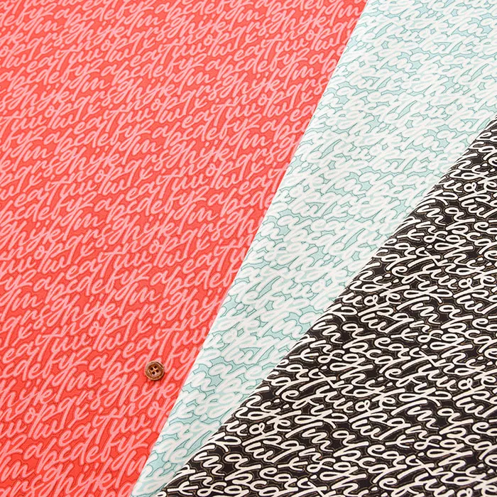 USAコットン　moda FRUIT LOOP レター