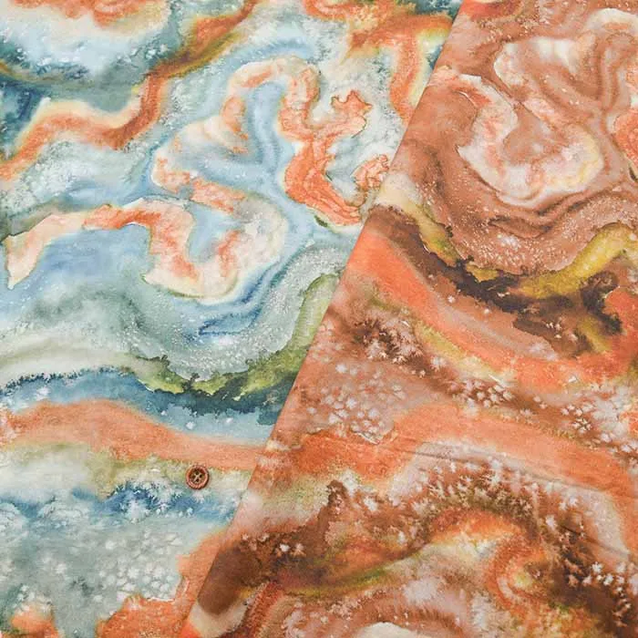 USAコットン　Rockcollection moda　デザートオアシス　水面