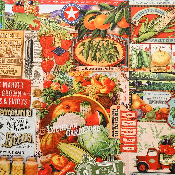 USAコットン　moda FARM AND GARDEN