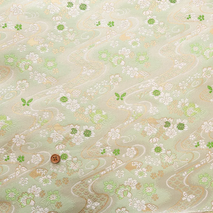 金襴　流水蝶(1-048-11-6281-7)