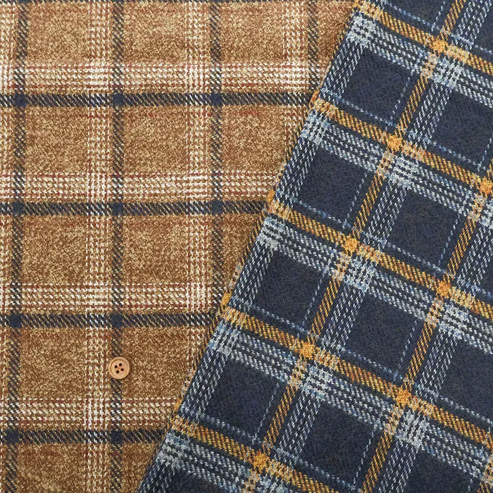 COTTON TWEEDY生地　チェック