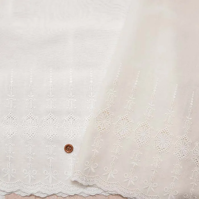 綿ローンカフェカーテン　クリスタル　約58cm丈