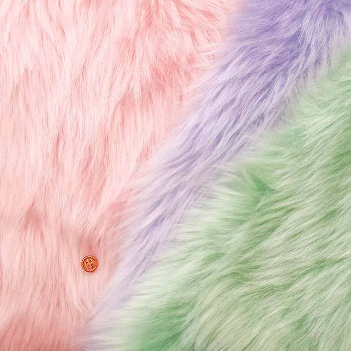 ブライトフェイクファー生地