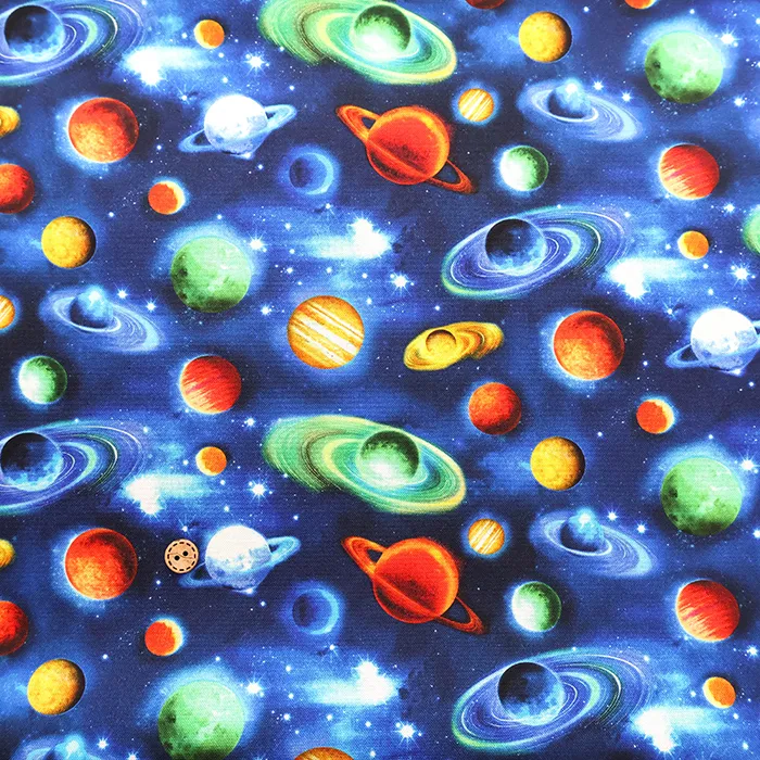 USAコットンプリント生地　TIMELESS TREASURES　SPACE