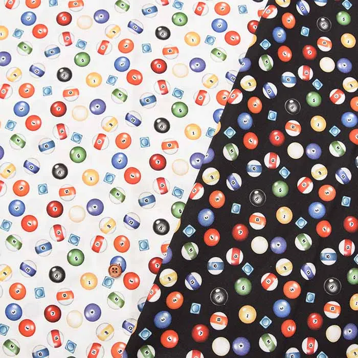 USAコットン Michael miller ビリヤード