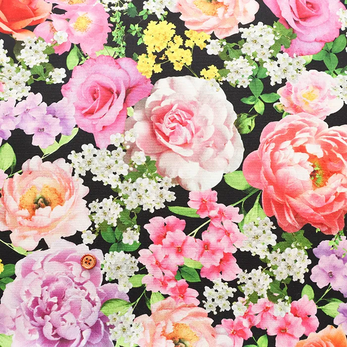 USAコットンプリント生地　MICHAEL MILLER　GARDEN SPLENDOR