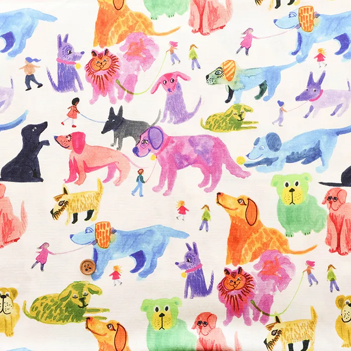 USAコットンプリント生地　TIMELESS TREASURES　DOG