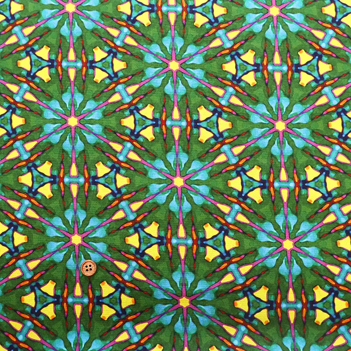 USAコットンプリント生地　FREE SPIRIT　タイダイ風柄