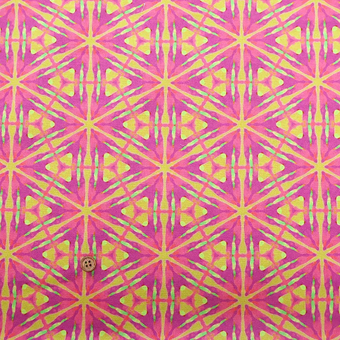 USAコットンプリント生地　FREE SPIRIT　タイダイ風柄