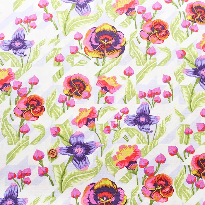 USAコットンプリント生地　FREE SPIRIT　Puppy Love