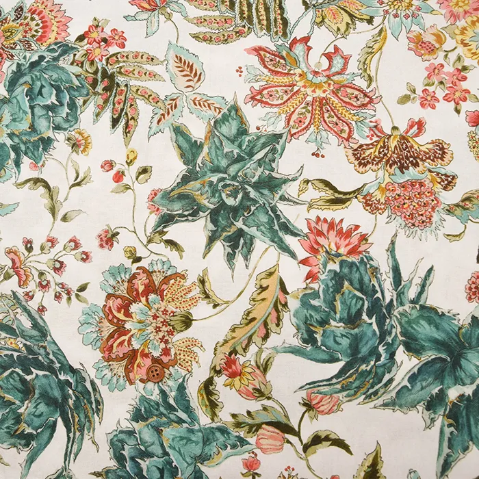 コットンシーチングインクジェットプリント生地　uwaru "chitanota"