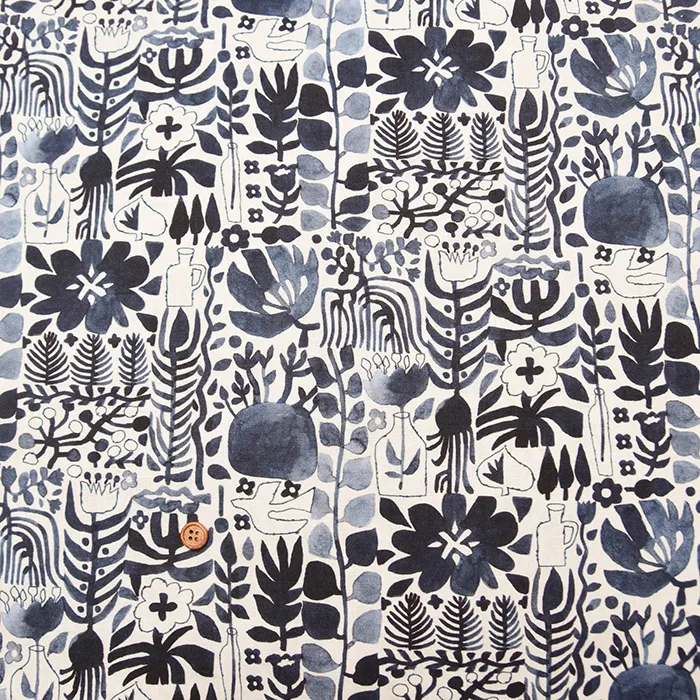 コットンシーチングインクジェットプリント生地　uwaru"tsudoi"2024