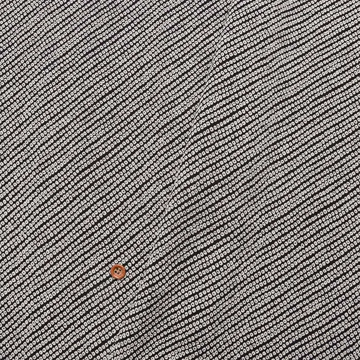 ポリエステルチリメンプリント生地　鹿の子