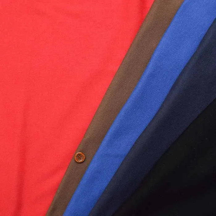 綿ジャージ　無地（スムースニット）