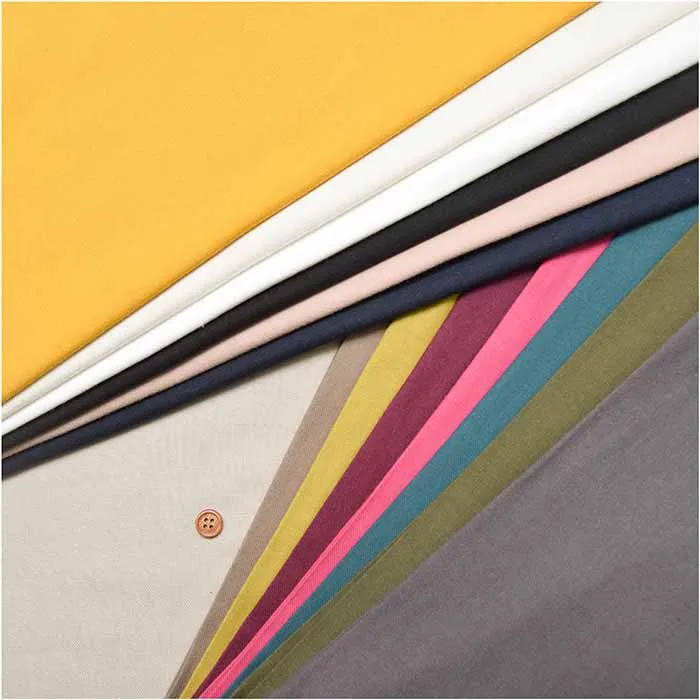 コットン30ビエラピーチワッシャー生地　無地