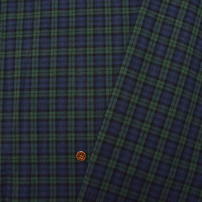 中国製　先染めチェック