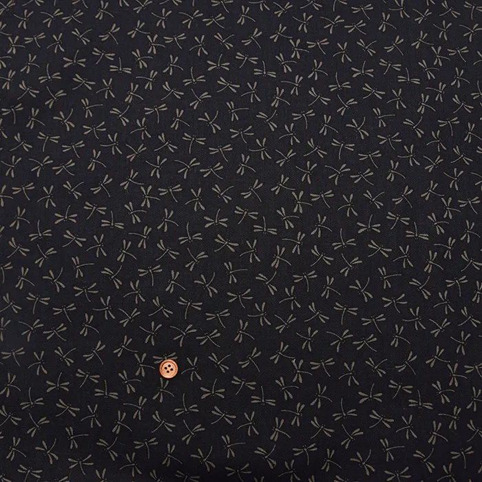 コットンシーチング和調プリント生地　とんぼ