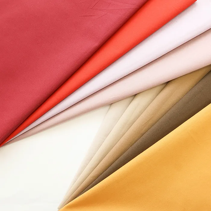 コットンタイプライター(ダンプ)生地　無地　＜暖色＞