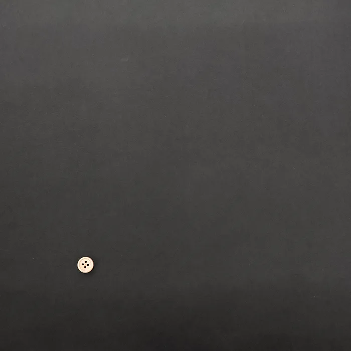 コットンピュアブラックタイプライター（ダンプ）生地　無地