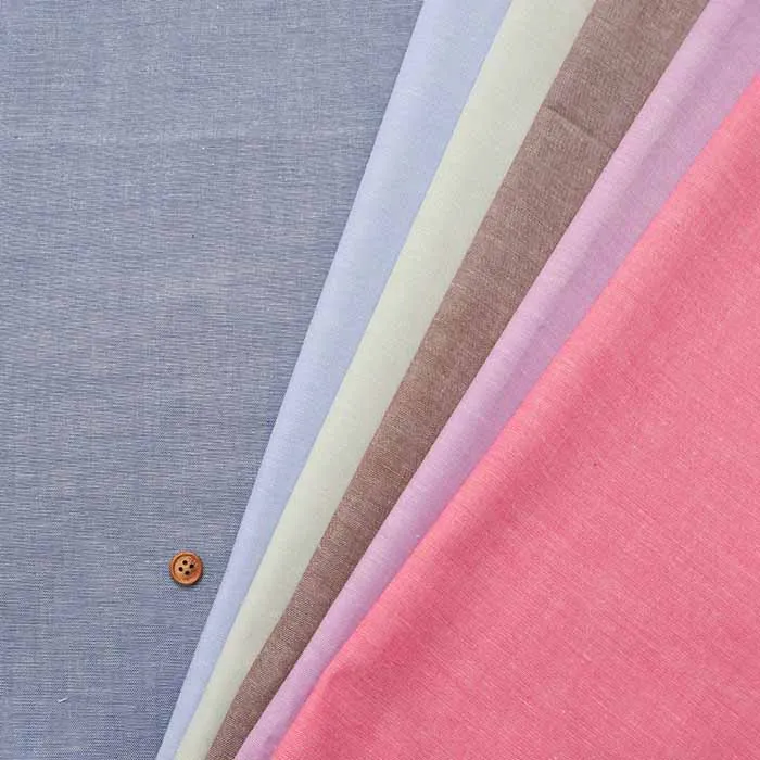 コットン20Sダンガリー生地　無地