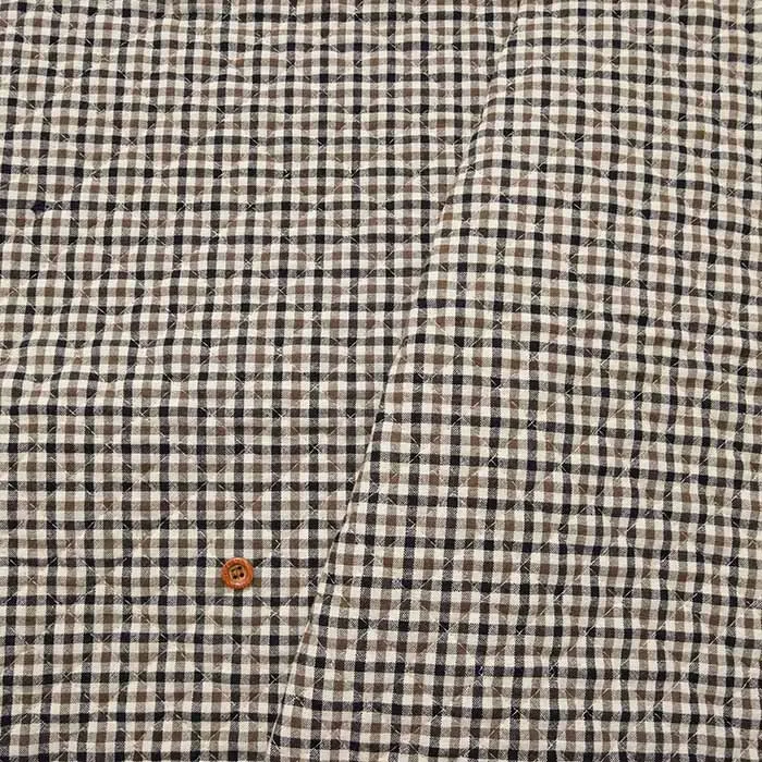 中国製　先染めチェックキルト生地＜全針＞